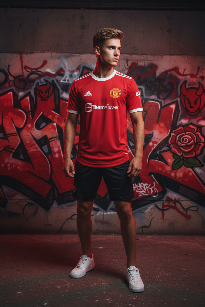 Man United Ronaldo Graffiti