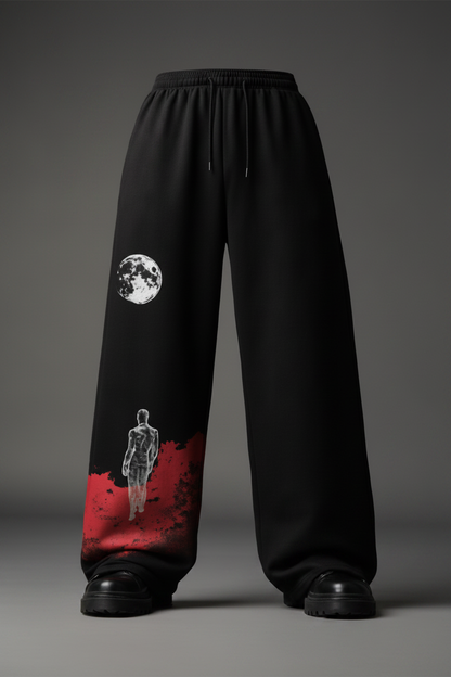 Moon Figure Jogger Front