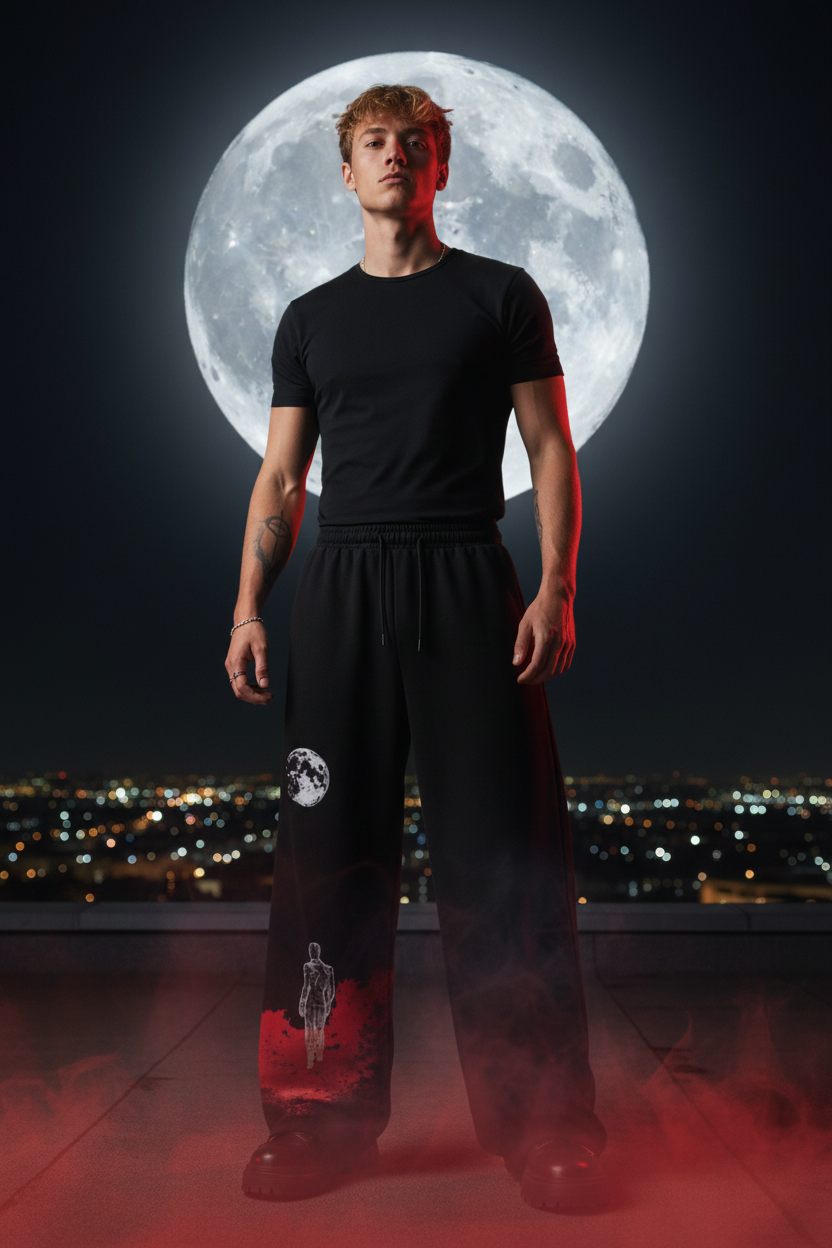 Moon Figure Jogger Night