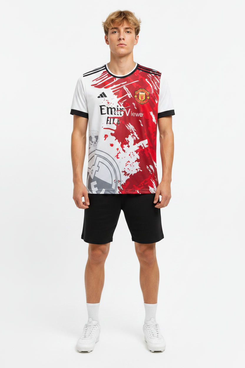 MU x RM Jersey Model