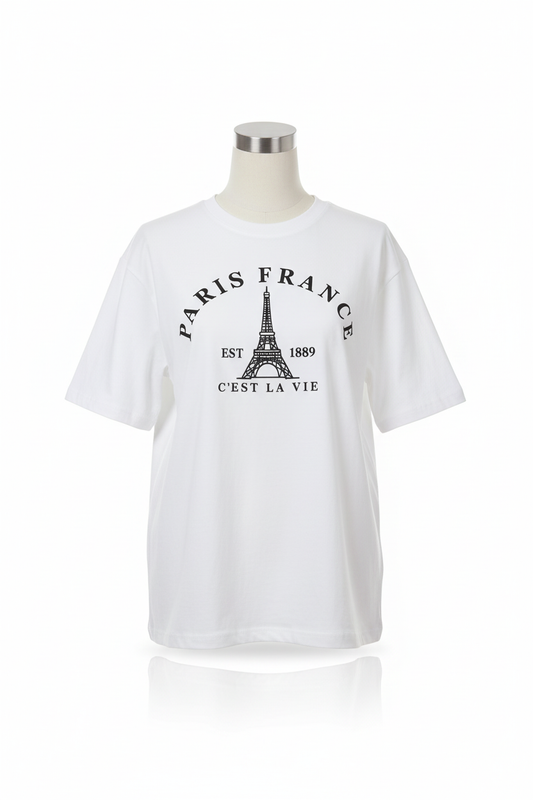 Paris France Tee - Ghost Mannequin