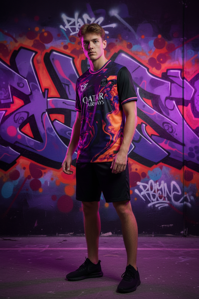 PSG Marble Graffiti