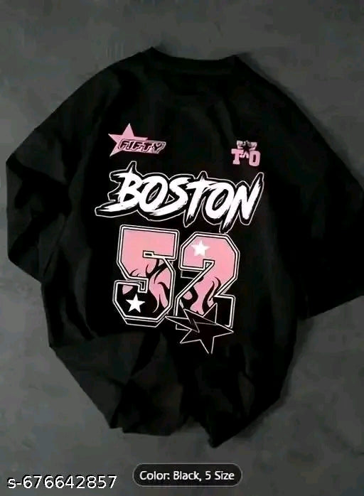 Boston 52 Graphic Oversized T-Shirt