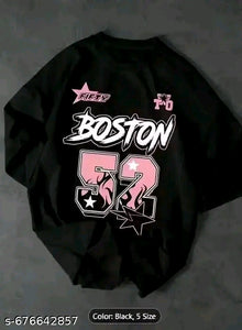 Boston 52 Graphic Oversized T-Shirt