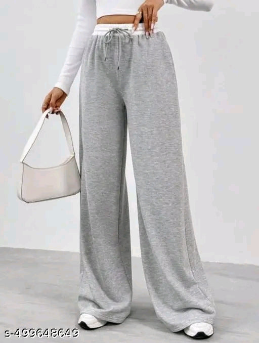 Wide-Leg Drawstring Jogger