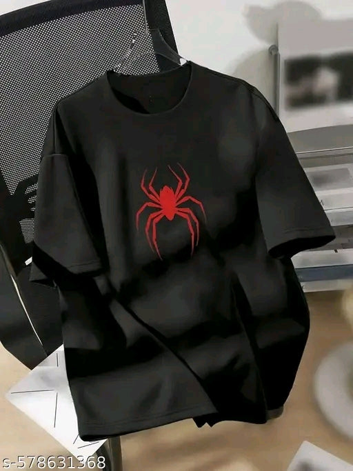 Red Spider Oversized Graphic T-Shirt