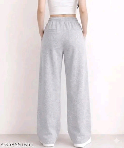"Set Yourself On Fire" Pink Butterfly Oversized Wide-Leg Jogger