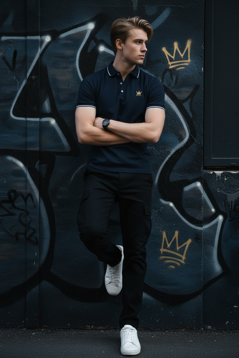 Royal Crown Polo Graffiti