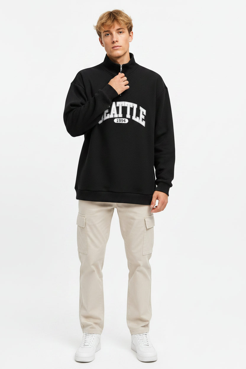 Seattle Sweatshirt Model