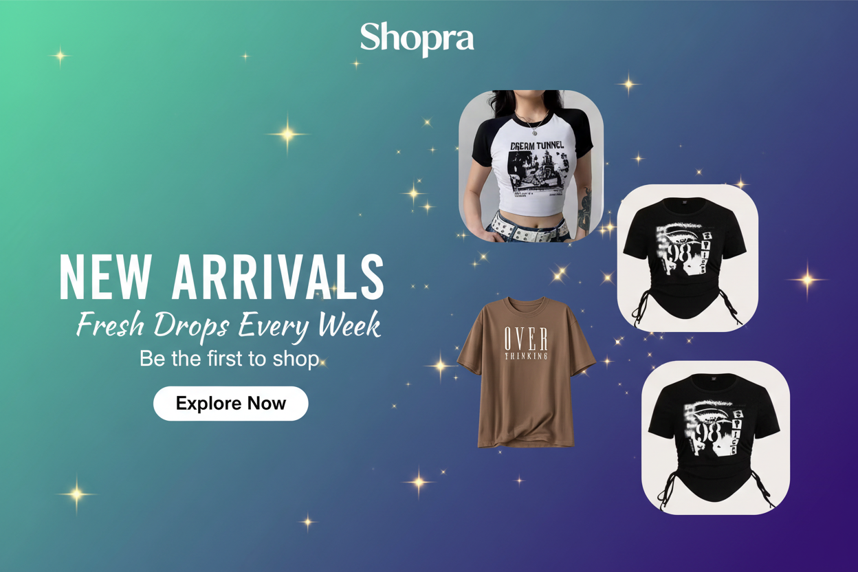 Shopra New Arrivals Banner