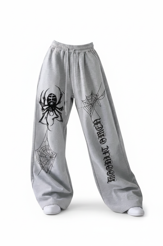 Spider Web Sweatpants Front