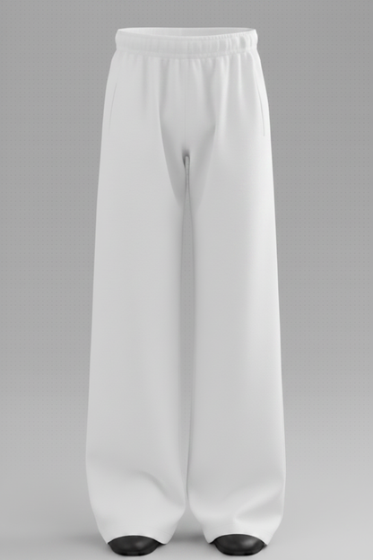 White Jogger Front Clean