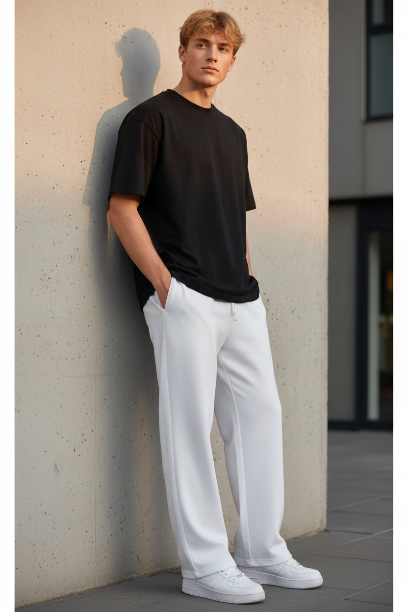 White Jogger Lifestyle