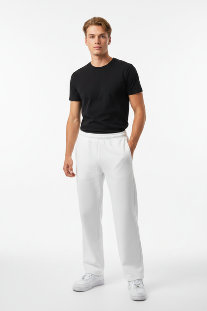 White Jogger Model