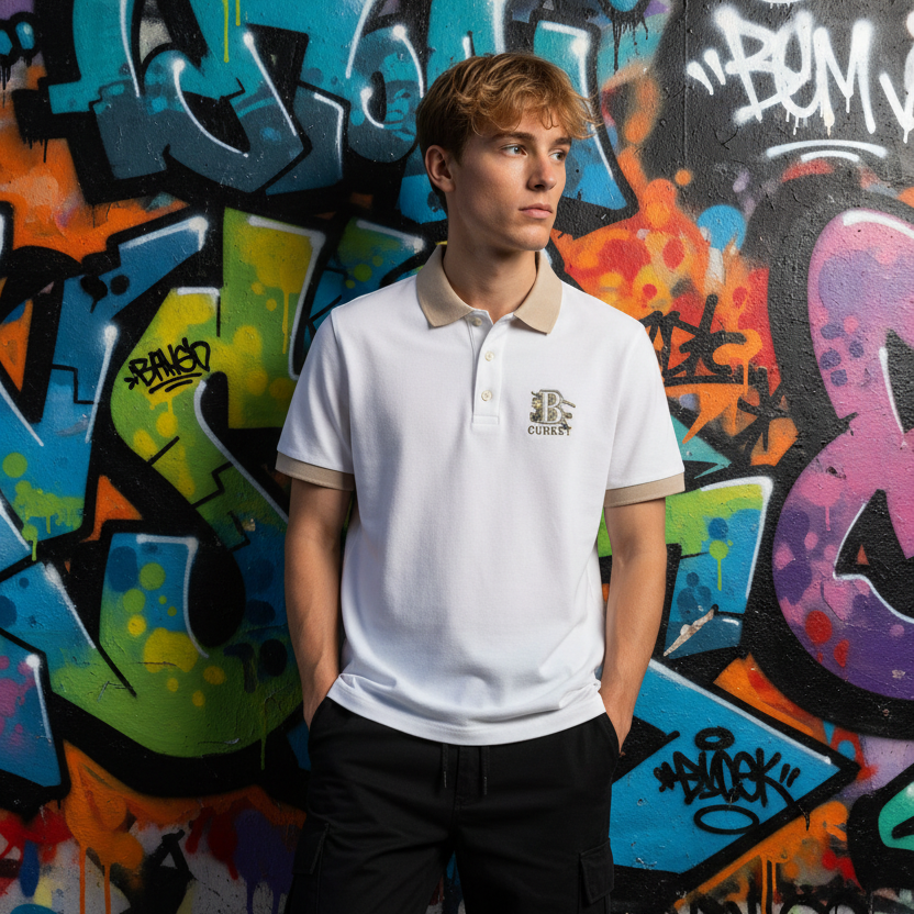White Polo Graffiti