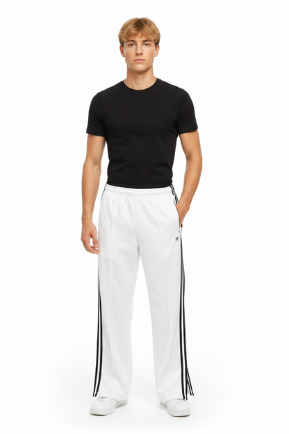 White Triple Stripe Model
