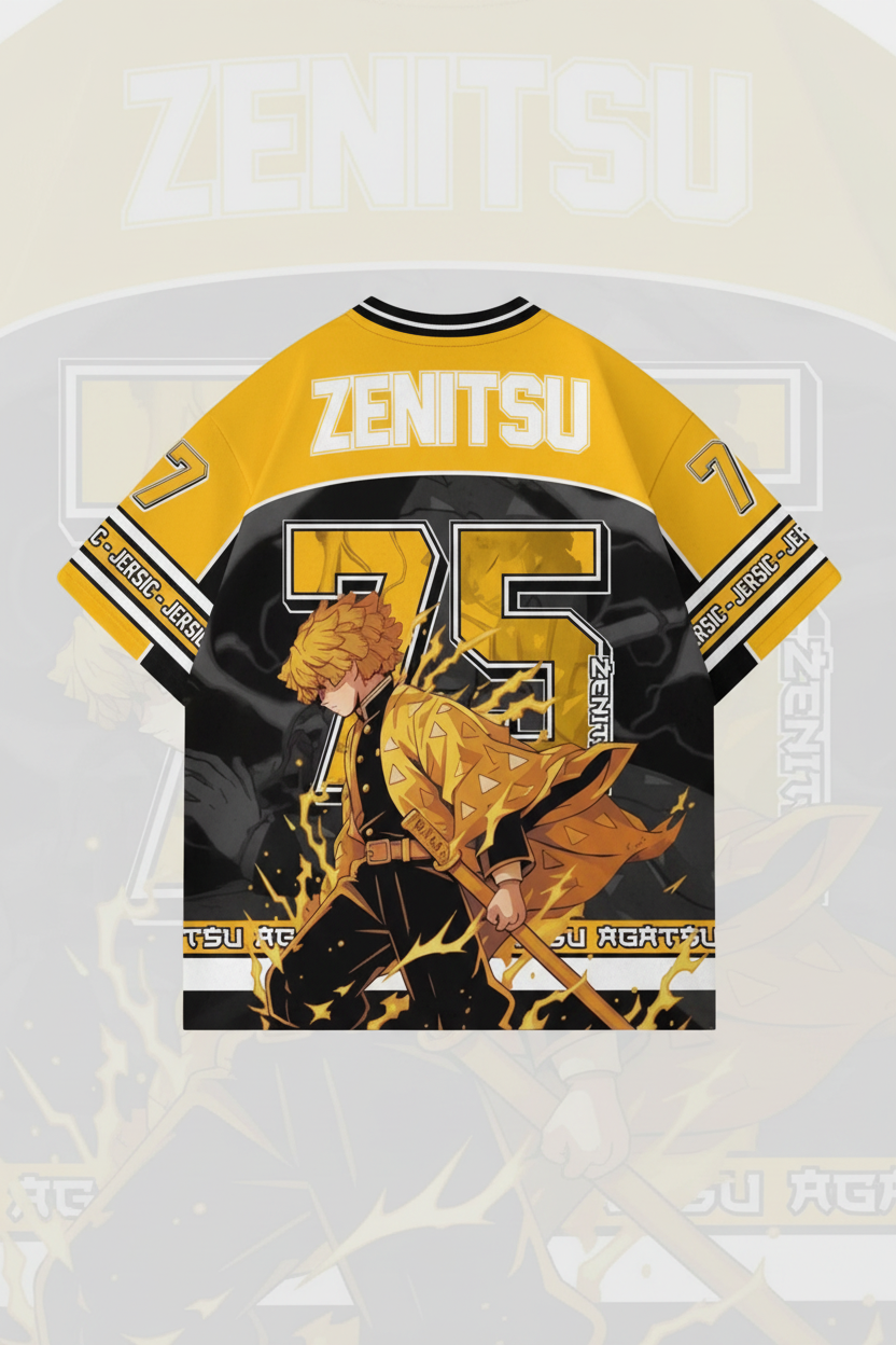 Zenitsu Jersey Back