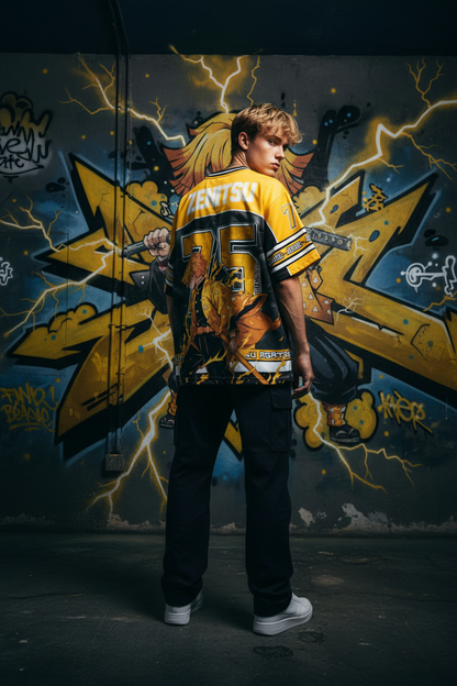 Zenitsu Jersey Graffiti